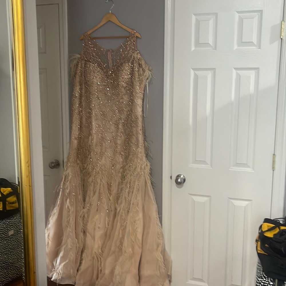 Custom Made Stephen Yearick Evening Gown